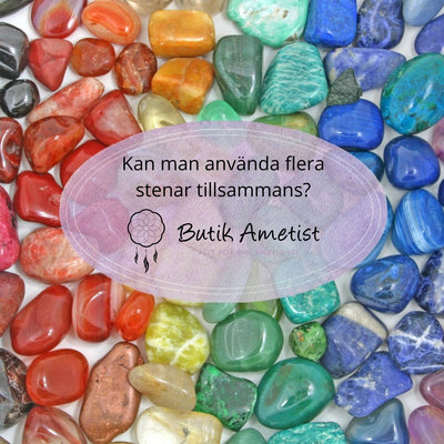 Kan man använda flera stenar tillsammans?