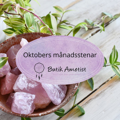 Månadsstenar för oktober