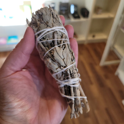 Vit salvia bunt - mellan, stor eller XL