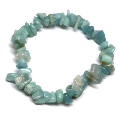 Armband stenchips - Amazonit