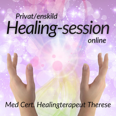 Enskild healingsession online/distans med Therese - 30 minuter