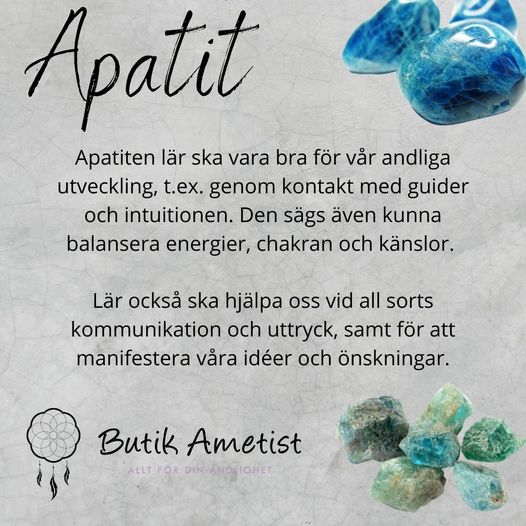 Apatit - rå bit