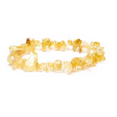 Armband Stenchips - Citrin