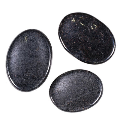 Hematit - worry stone / thumb stone / tumsten