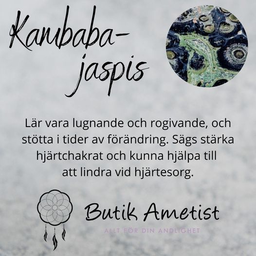 Kambaba Jaspis - mellan 30kr