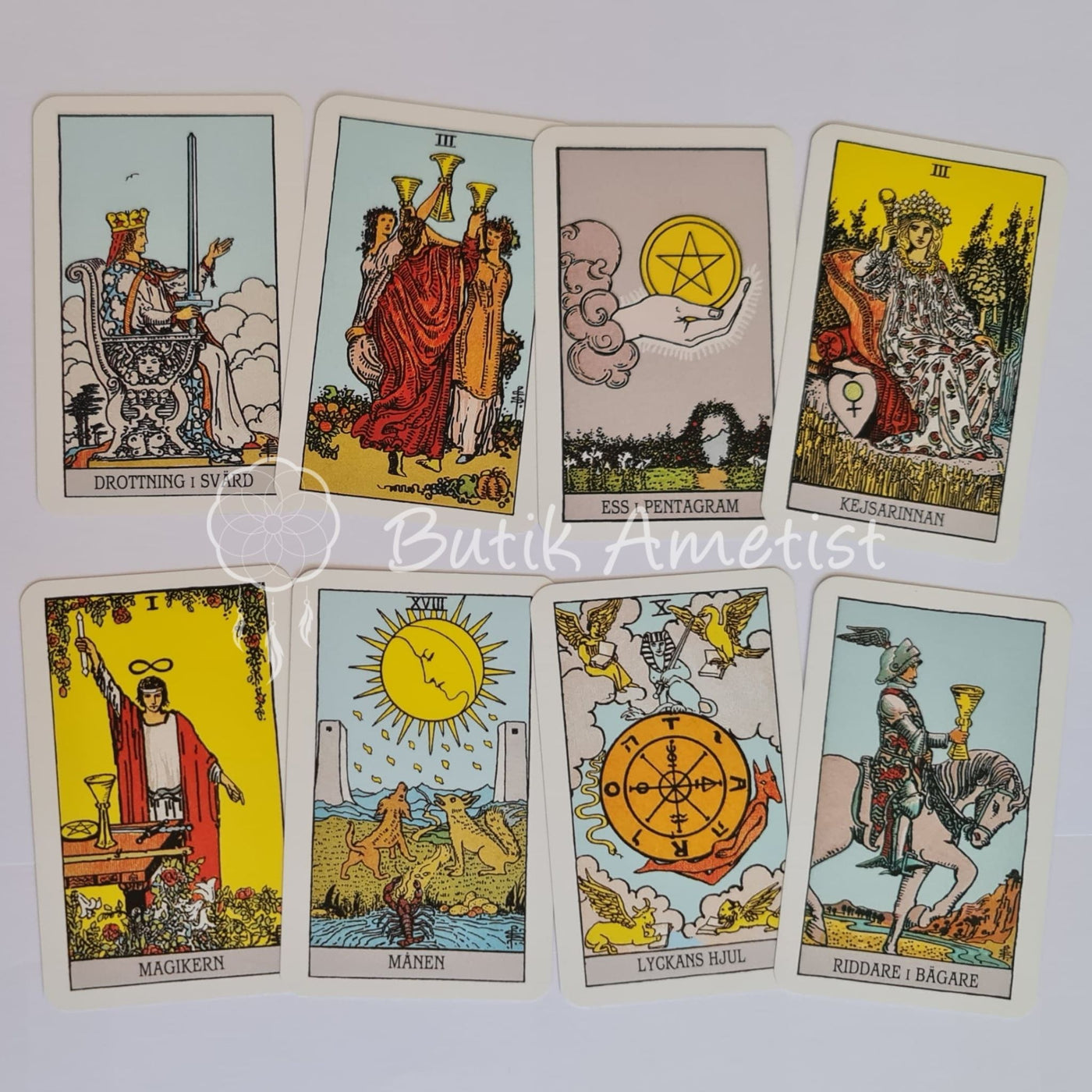 Rider Waite Tarot  Svensk - mini