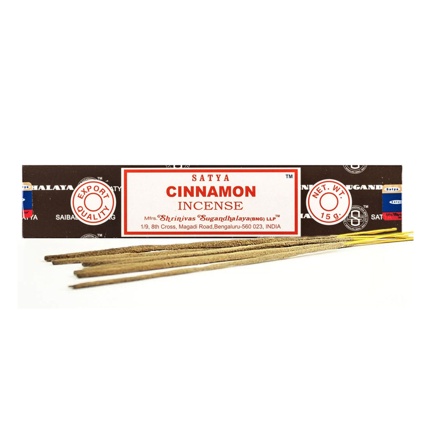 Satya Dark Cinnamon - rökelsepinnar kanel