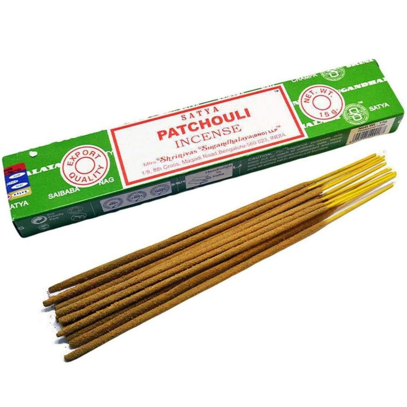 Satya Patchouli rökelsestickor