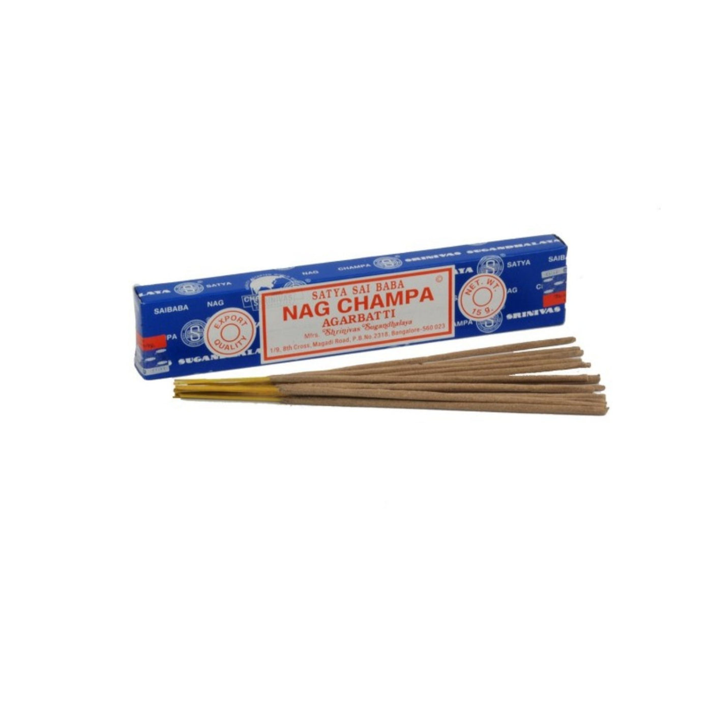 Nag Champa 15g - rökelsestickor
