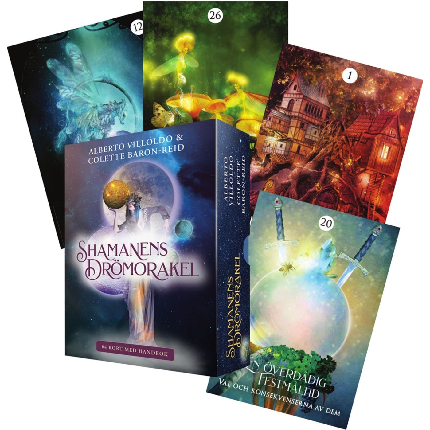 Shamanens drömorakel - orakelkort på svenska